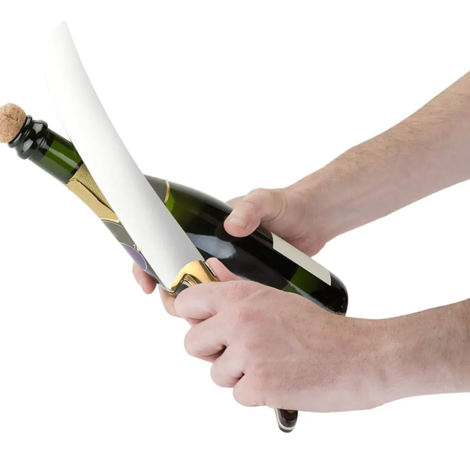 True Fabrications Wine*Viski Champagne Saber