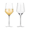 True Fabrications Wine*Viski Crystal Chardonnay Glasses (Set Of 2)