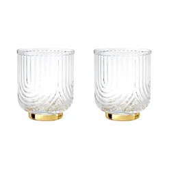 True Fabrications Tumblers*Viski Gatsby Tumblers (Set Of 2)