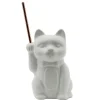 China Tiki Mugs*White Neko Cat Tiki Mug