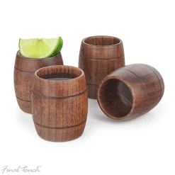 Product Specialties Inc. Tiki*Wood Barrel Shot Glass
