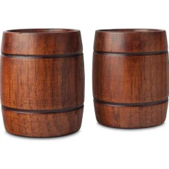 Product Specialties Inc. Tiki*Wood Barrel Tumbler