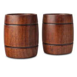Product Specialties Inc. Tiki Mugs*Wood Barrel Tumbler