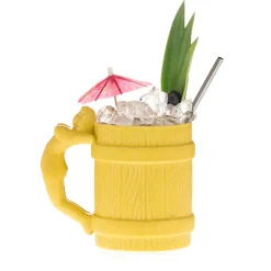 China Tiki Mugs*Yellow Betty Tiki Mug